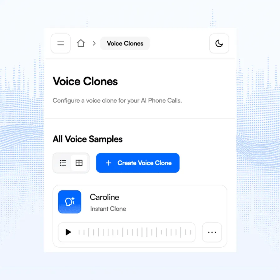 Custom Voice Clones
